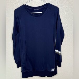 New Balance Women’s Sweatshirt Navy Blue Size Medium